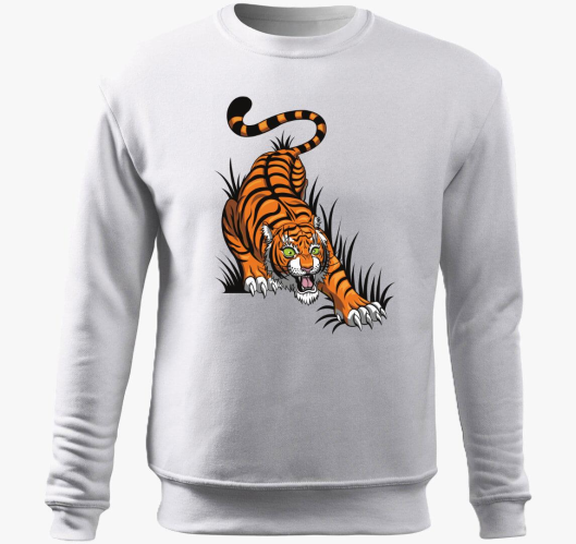 Tiger belebújós pulóver