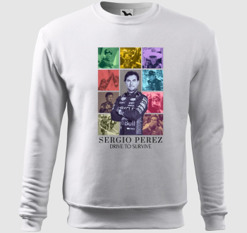 Sergio Perez F1 belebújós pulóver