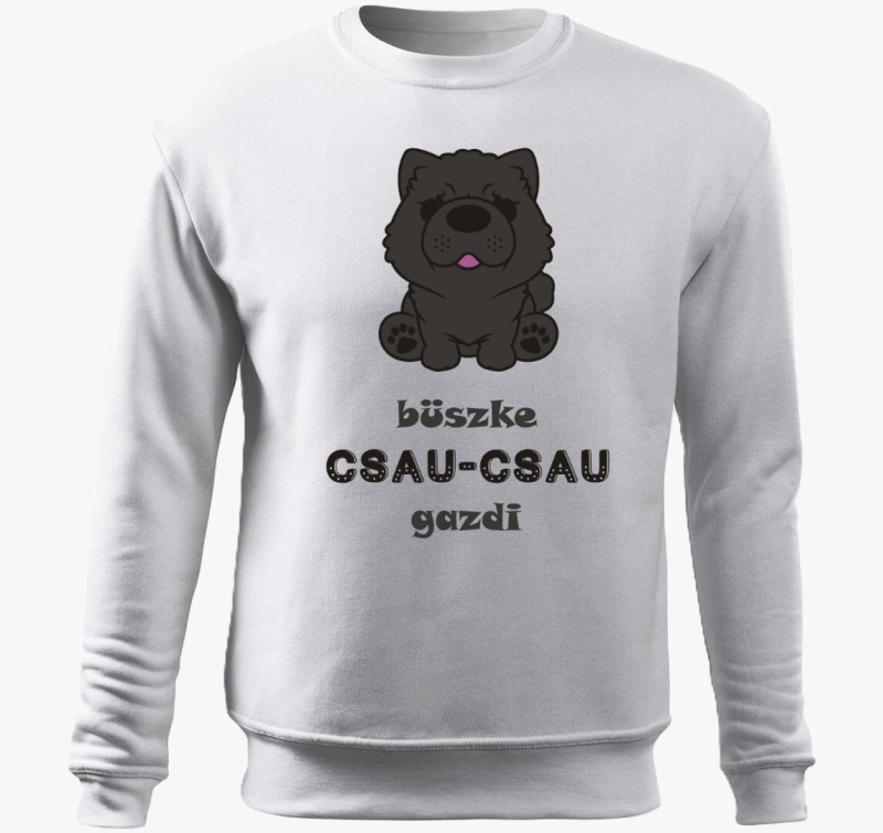 Fekete csaucsau belebújós pulóver