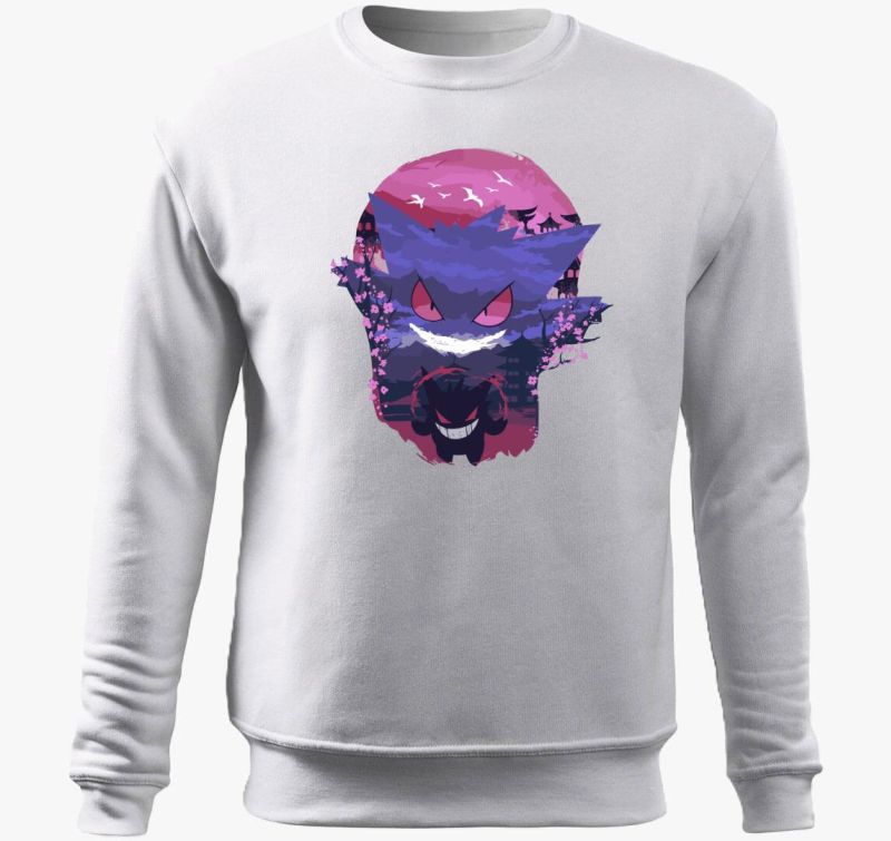 Pokemon Gengar belebújós pulóver