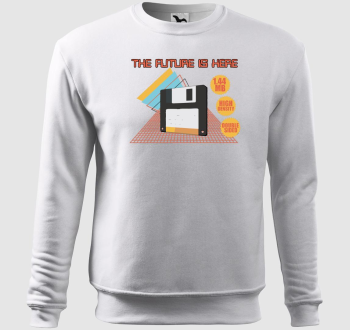 The future is here belebújós pulóver