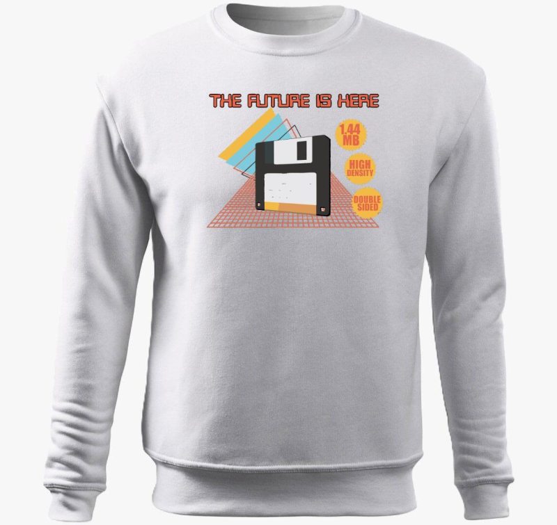 The future is here belebújós pulóver