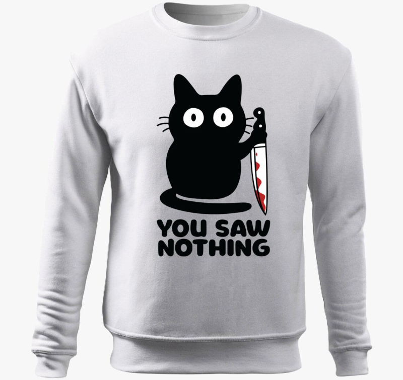 You saw nothing belebújós pulóver