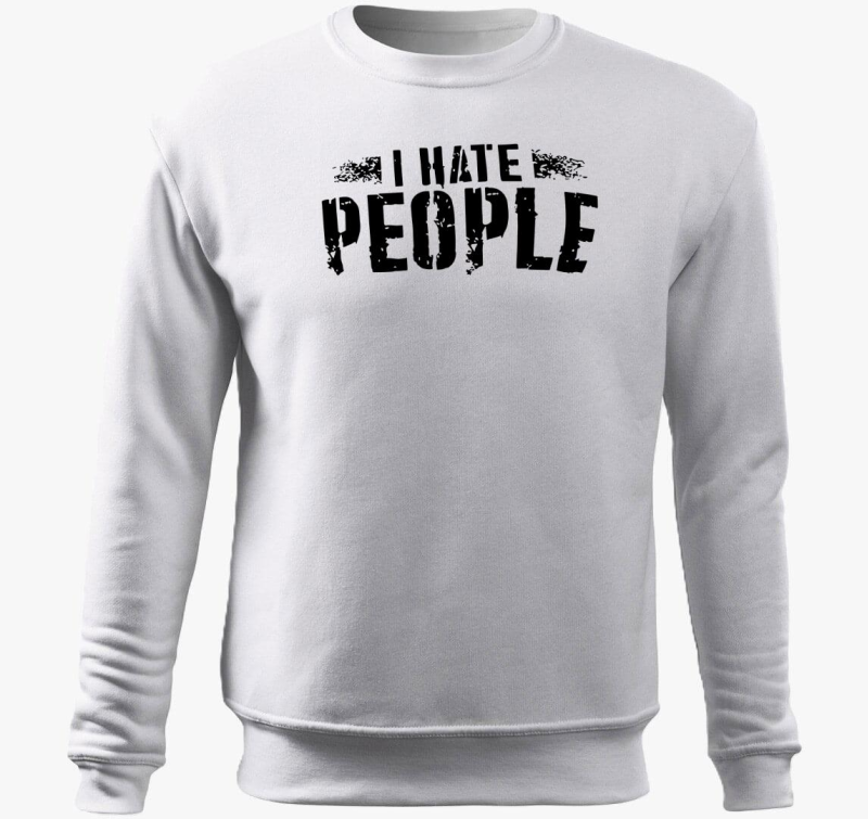 I hate people belebújós pulóver