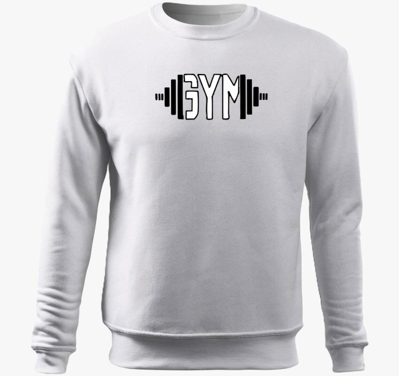 Gym feliratú belebújós pulóver