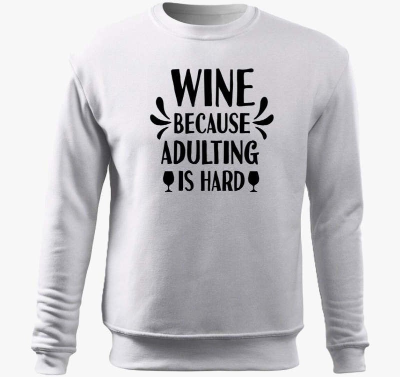 Wine adulting belebújós pulóver