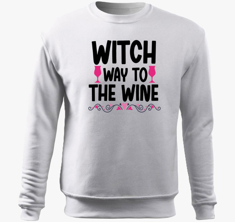 Witch wine belebújós pulóver