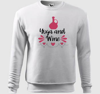 yoga wine belebújós pulóver