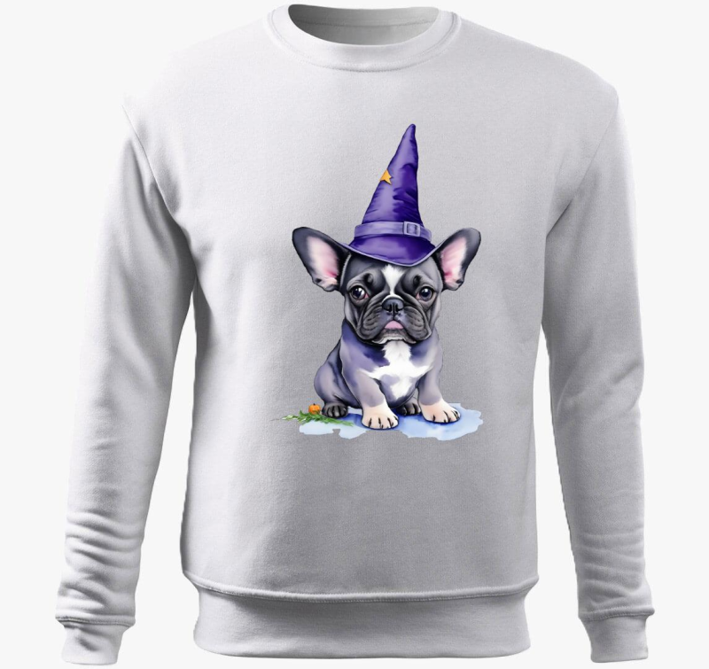 Halloween francia belebújós pulóver