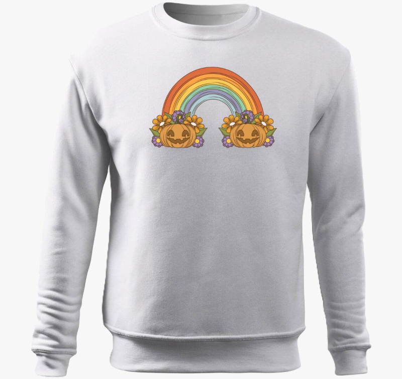 Szivárványos Tökök belebújós pulóver