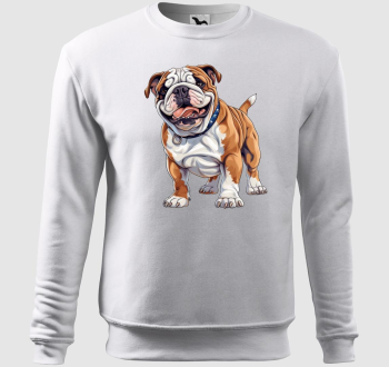 Mini bulldog belebújós pulóver