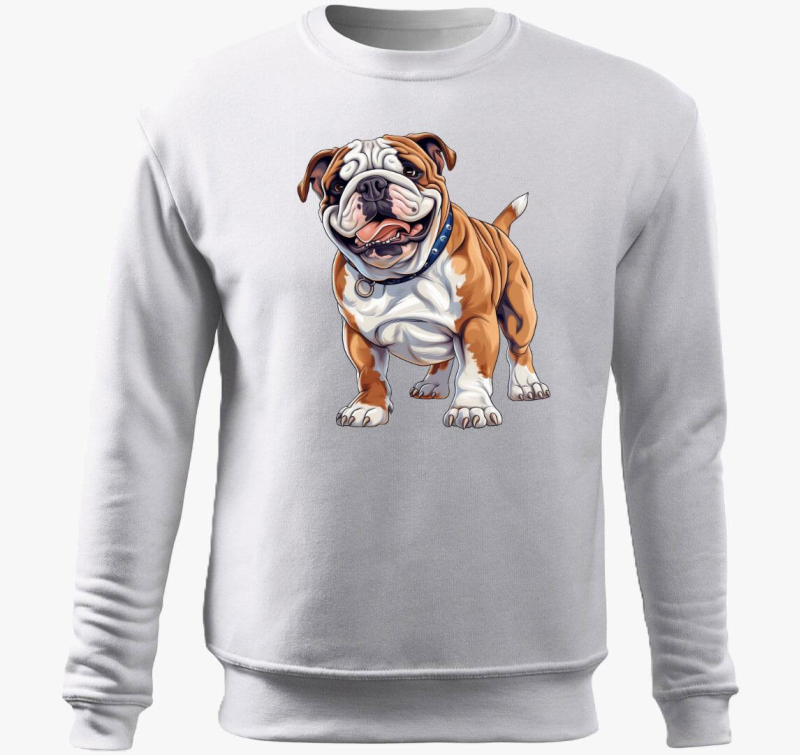Mini bulldog belebújós pulóver
