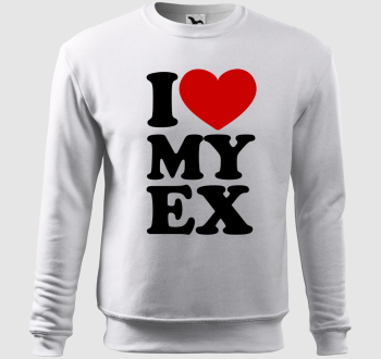 I love my ex belebújós pulóver