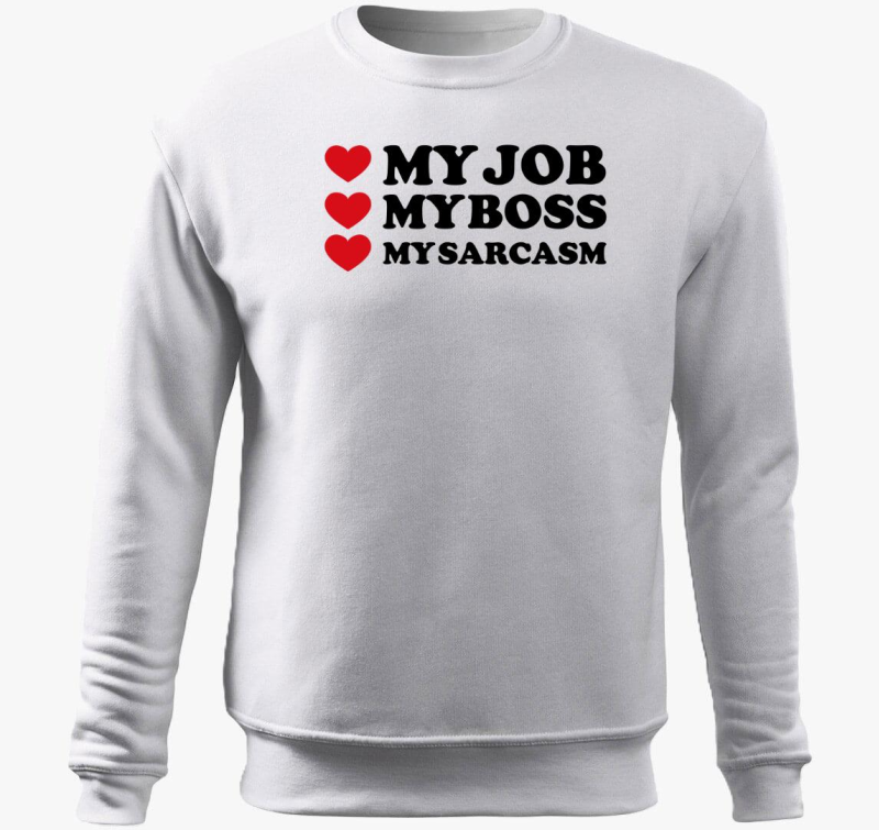 Love job boss belebújós pulóver