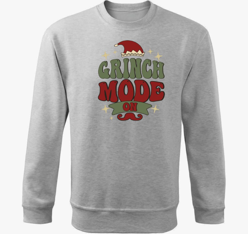 Grinch mode on belebújós pulóver