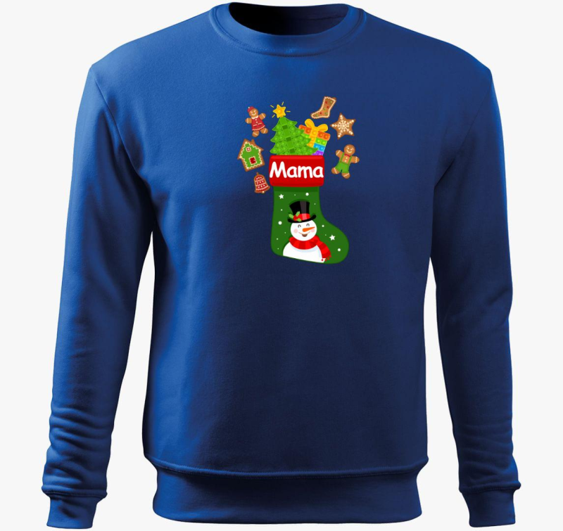 Mama karácsonyi zokni belebújós pulóver