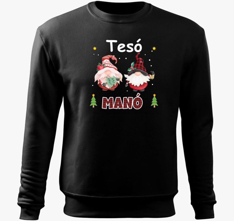 Tesó karácsonyi manó belebújós pulóver