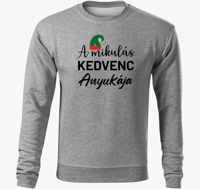 A mikulás kedvenc anyukája belebújós pulóver