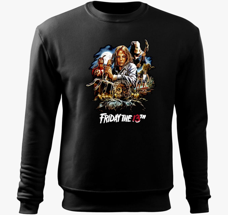 Péntek 13 Art belebújós pulóver