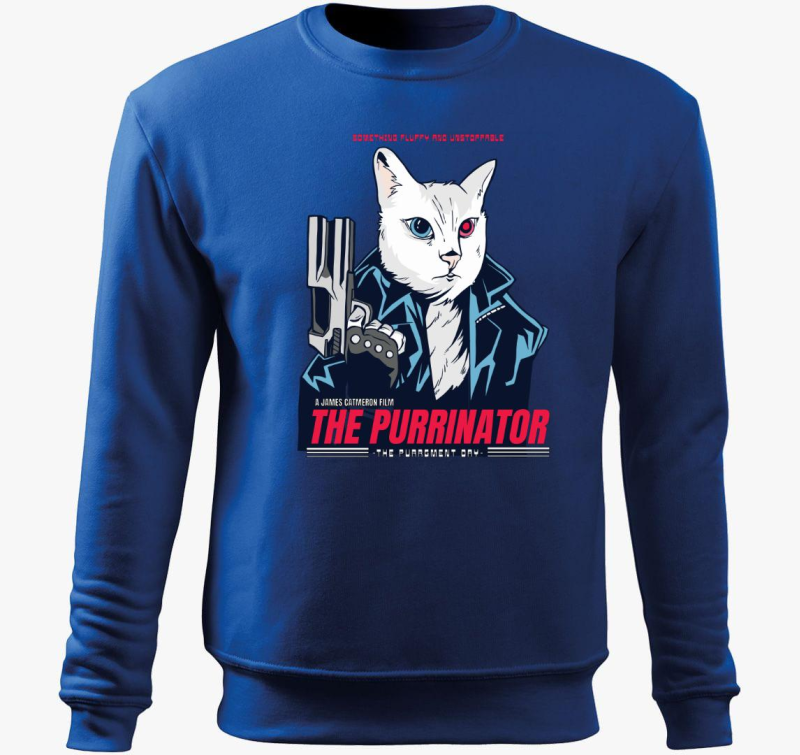 The Purrmimator belebújós pulóver