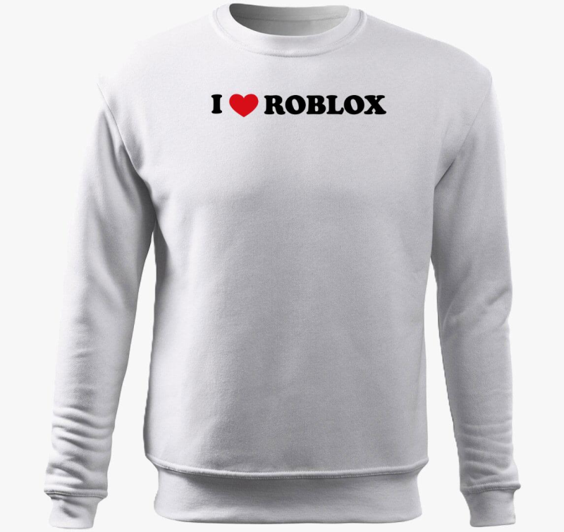 I love Roblox belebújós pulóver