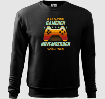 A legjobb gamerek novemberben születnek belebújós pulóver