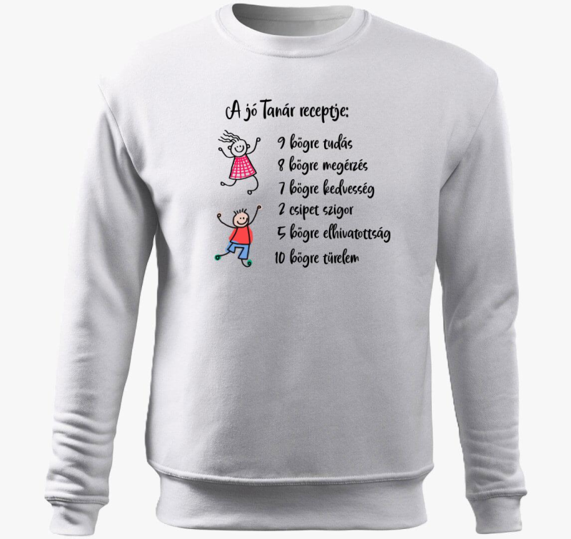 Jó tanár belebújós pulóver