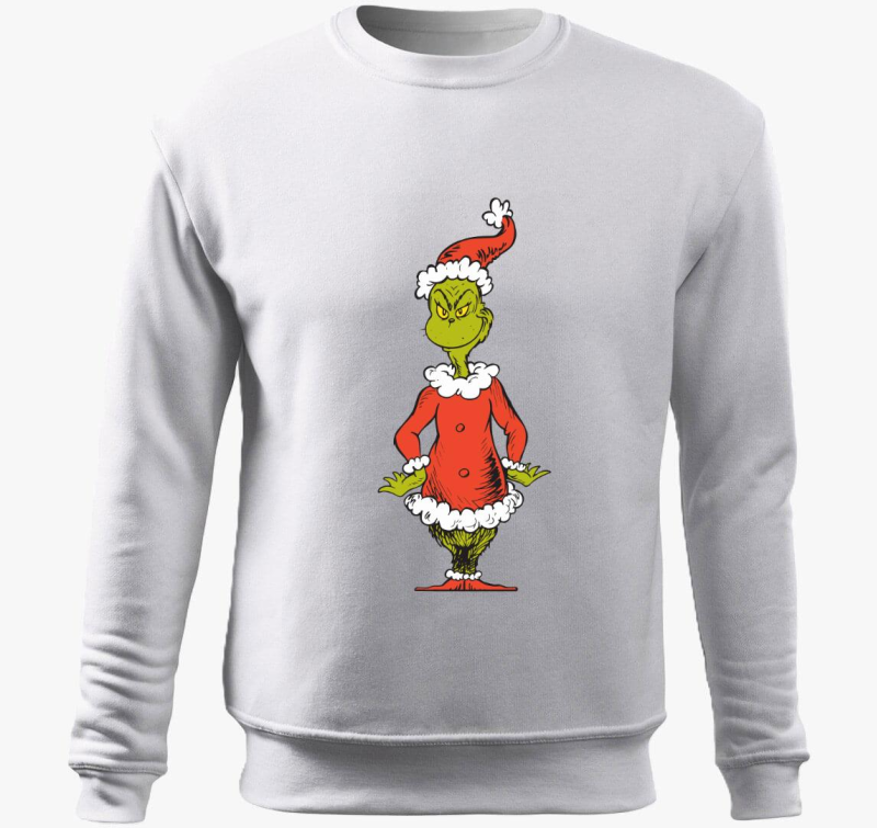 Grinch karakter belebújós pulóver
