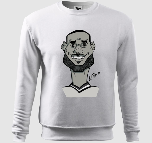 LeBron caricature belebújós pu...