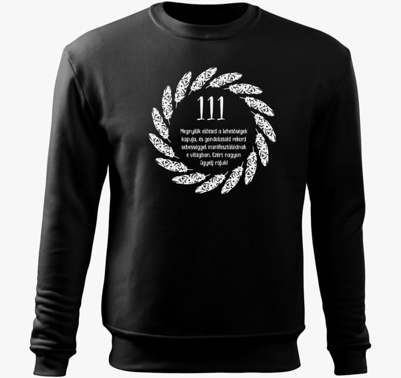 111 angyali szám belebújós pulóver