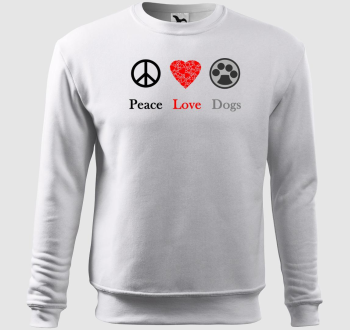 Peace Love Dogs belebújós pulóver