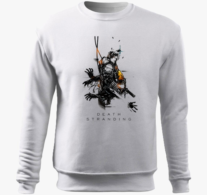 Death Stranding art belebújós pulóver