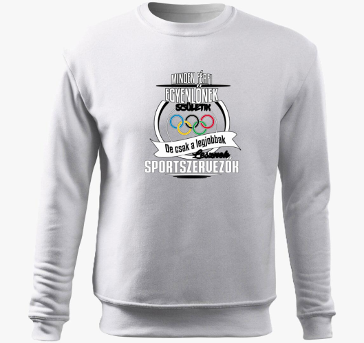 Sportszervező belebújós pulóve...