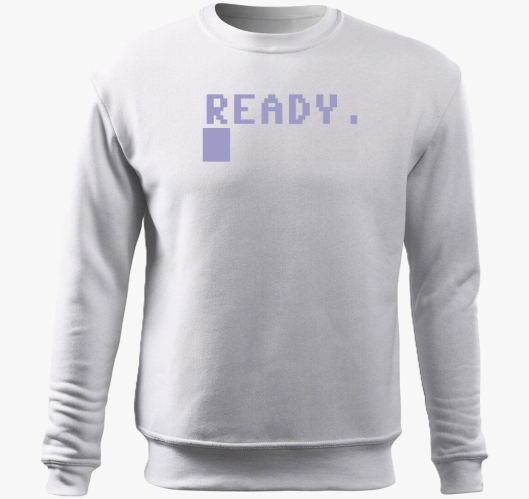 Commodore 64 belebújós pulóver...