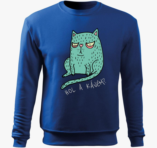 Hol a kávém belebújós pulóver...