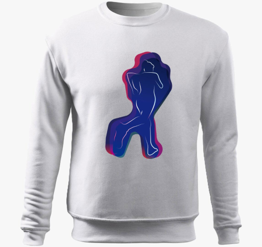 Futó női alakos belebújós puló...