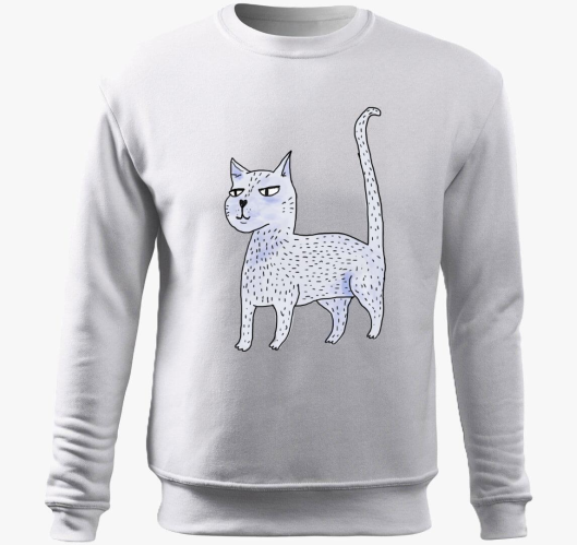 Jurij macska belebújós pulóver...