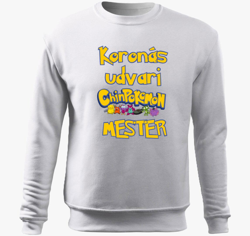 Koronás Udvari Chinpoko Mester belebújós pulóver