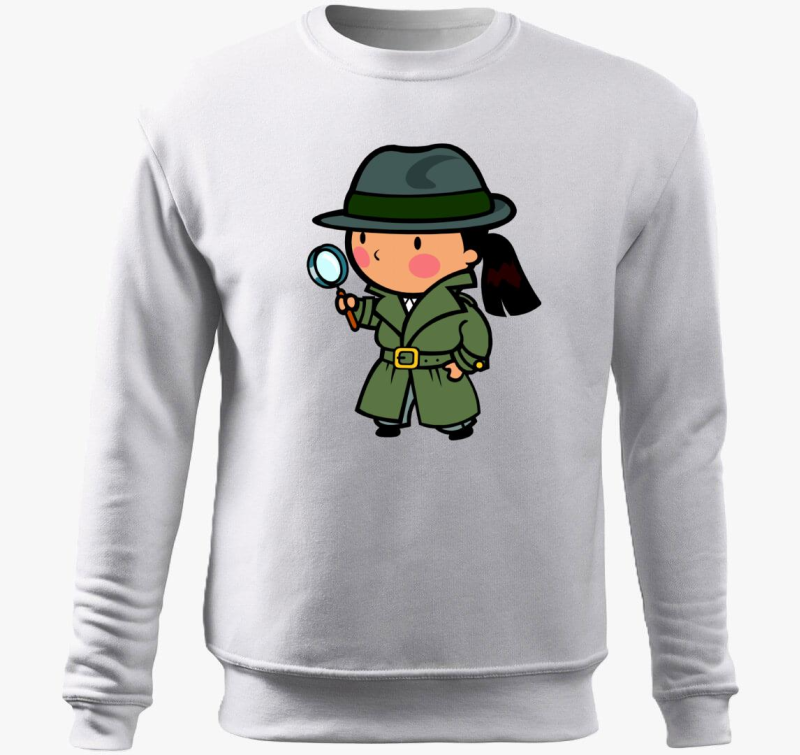 Csajos detektív belebújós pulóver