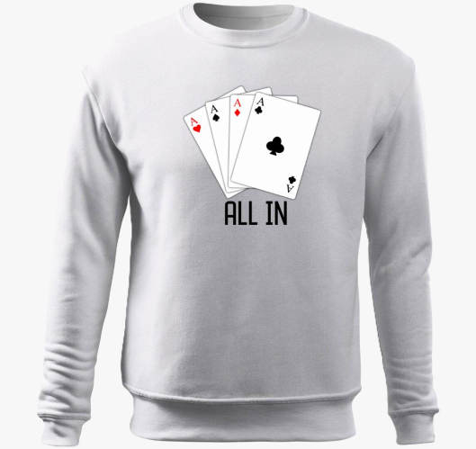 Póker, kártyamintás belebújós ...