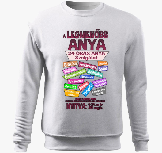 Menő anyuka belebújós pulóver...