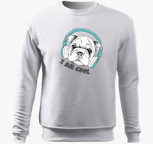 Menő kutyás belebújós pulóver...