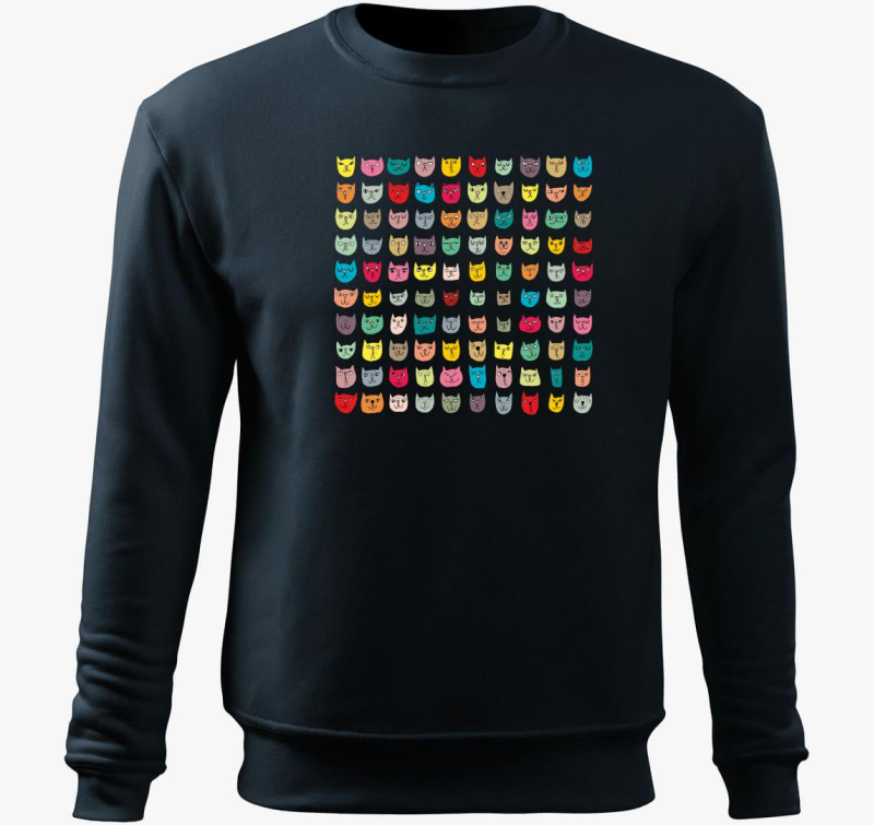 100 macskás belebújós pulóver