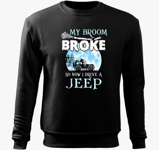 Eltört a seprűm, úgyhogy jeepp...