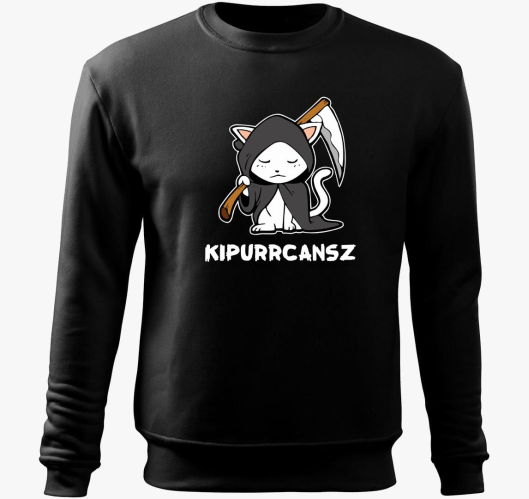 Kaszás macska belebújós pulóve...