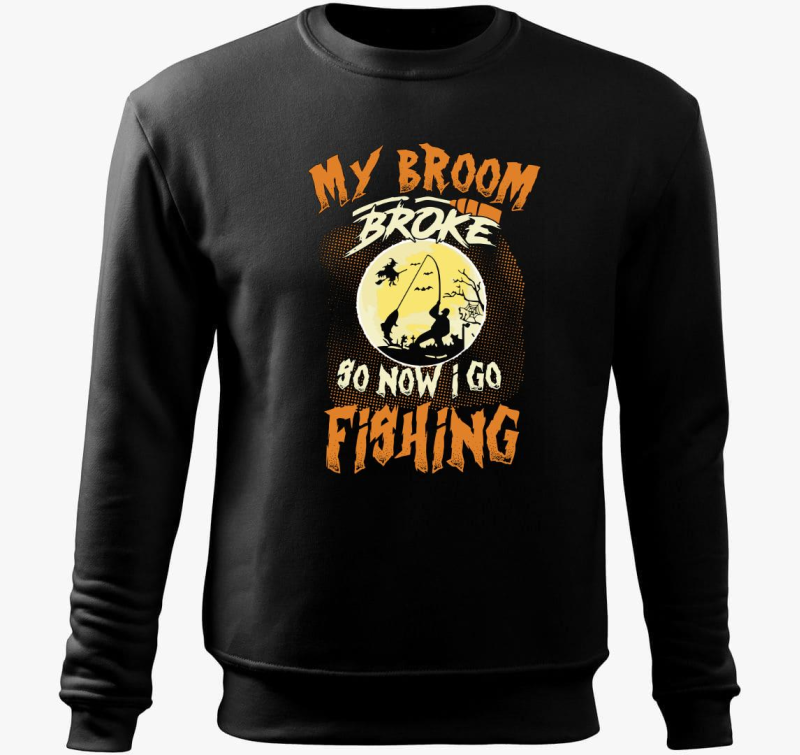 Halloweeni horgászós belebújós pulóver