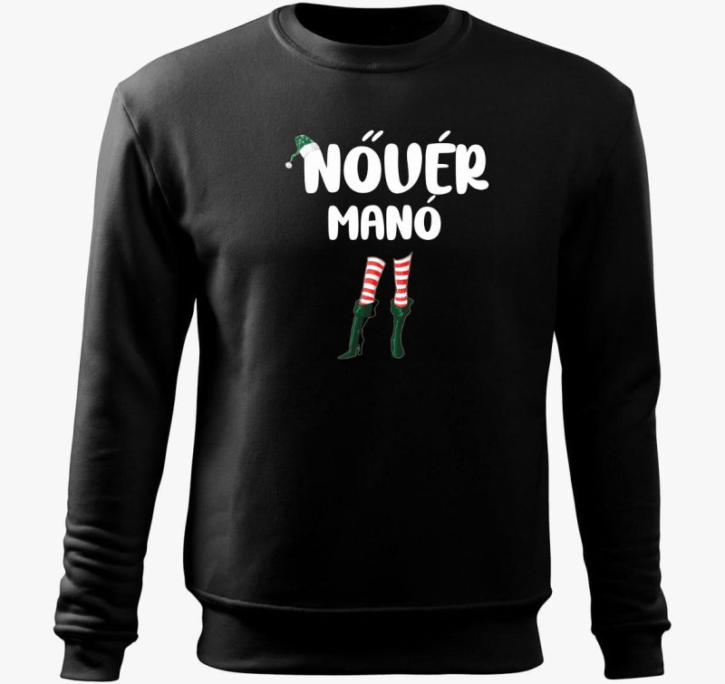 Nővér manós belebújós pulóver