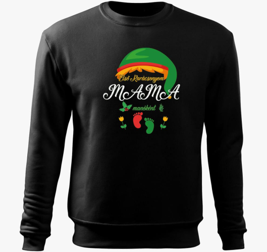 Karácsonyi mama manós belebújó...