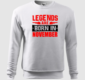 Legendák (választható hónap) születnek belebújós pulóver