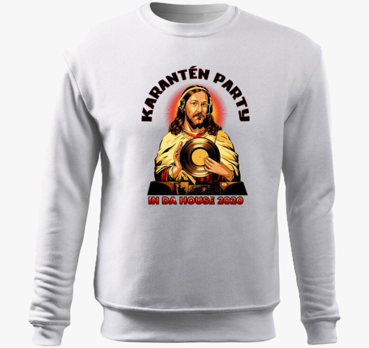 Karantén party belebújós pulóv...